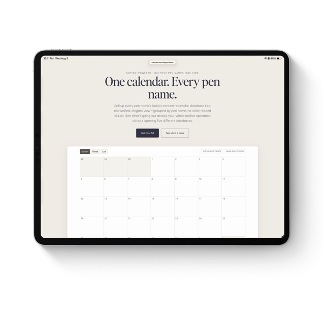 Calendar